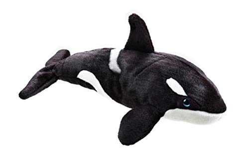 National Geographic 9770730 Orca Schwertwal Plüschtier, schwarz