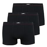 Götzburg® Sparpacks! 3er Pack Pants, Boxershorts, Shorts, Unterhosen, Unterwäsche, schwarz, weiß, Neu (7 / (XL), schwarz)