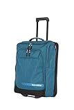 travelite Trolley Reisetasche Größe S Handgepäck, Gepäck Serie KICK OFF: Praktische Reisetasche mit Rollen für Urlaub und Sport, 55 cm, 44 Liter