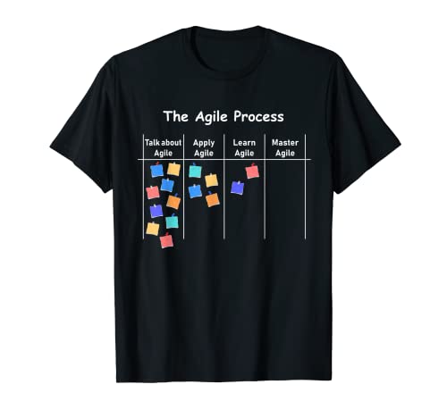 Lustiges Agile Process AOE Projekt Prozessmanagement T-Shirt