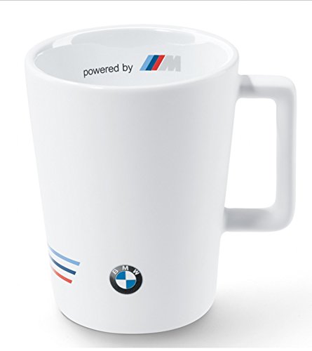 Original BMW Motorsport Kaffee- / Teetasse, Keramik, Weiß, 300 ml