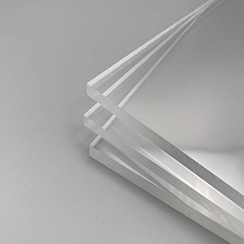 Acrylglas XT Plexiglas Zuschnitt Größe wählbar Platte Scheibe transparent 3mm 4mm 5mm 6mm 8mm Stärke 24h Versand (6mm, 400x600 mm)