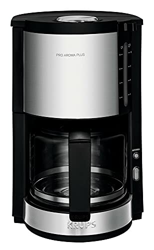 Krups KM3210 + Isolierkanne Emsa Samba Filter-Kaffeemaschine 1100 Watt 1,25 L