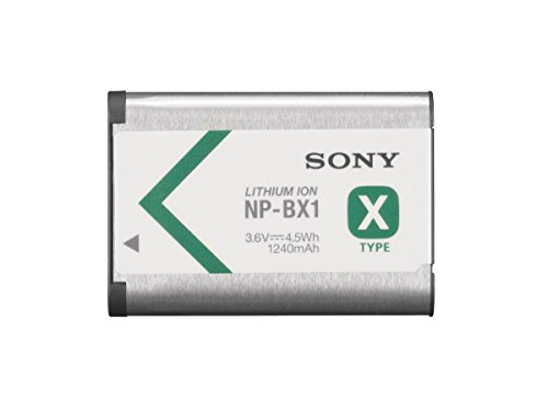 Sony NP-BX1 Li-Ion Akku (Typ X, 3,6V, 1240mAh) für Cyber-shot