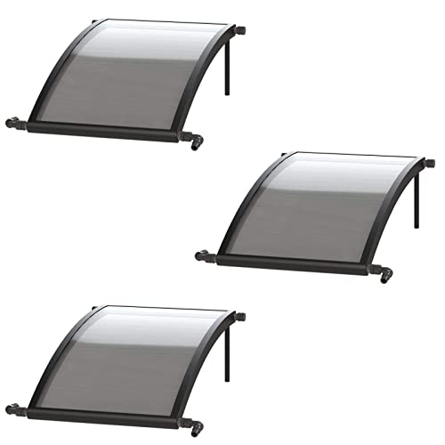 well2wellness® 3 x Pool Solarheizung Solar Panele Exclusiv 800-120cm x 80cm