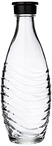 SodaStream DuoPack Glaskaraffe, Ersatzflaschen geeignet für die SodaStream Wassersprudler Crystal und Penguin, 2x 0.615 L