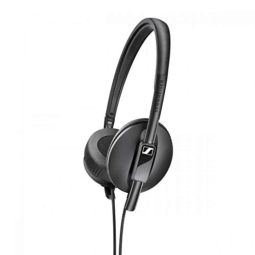 Sennheiser HD 100 Leichter, Faltbarer On-Ear-Kopfhörer ̶̶ schwarz, One Size