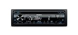 Sony MEX-N4300BT Autoradio mit CD, Dual Bluetooth, USB und AUX Anschluss | Freisprechen | 4 x55 Watt | blau