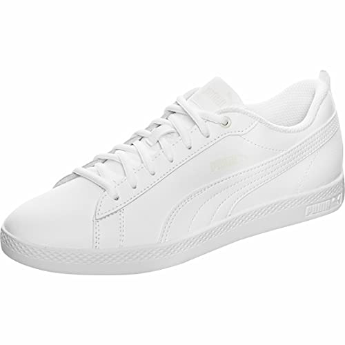 PUMA Damen Smash WNS v2 L Sneaker, White White, 39 EU