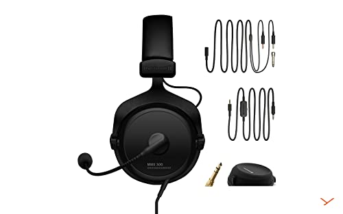 beyerdynamic MMX 300 Premium geschlossenes Over-Ear Gaming-Headset (2nd Generation) mit Mikrofon, geeigneter Kopfhörer für PS5 Konsole, XBOX Series X, PC, Notebook (schwarz)