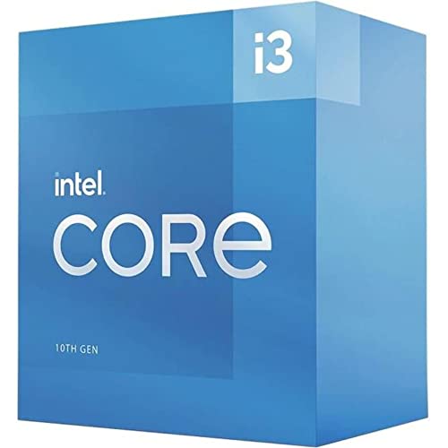 Intel Core i3-10105F 10. Generation Desktop Prozessor (Basistakt: 3.7GHz Tuboboost: 4.4GHz, 4 Kerne, LGA1200) BX8070110105F