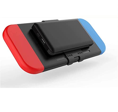 Sutefoto Battery Backup Power Bank Kompatibel mit Nintendo Switch, 10000mAh Akku für Akku mit Kabel Typ C Kompatibel mit Nintendo Switch iPad und Telefone