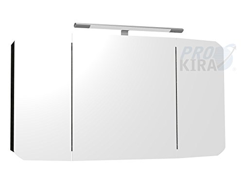 PELIPAL Cassca Spiegelschrank inkl. Beleuchtung/CS-SPS 05 / Comfort N/B: 120 cm