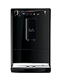 Melitta Caffeo Solo E 950-322 Kaffeevollautomat (Exzellenter Kaffee-Genuss dank Vorbrühfunktion und herausnehmbarer Brühgruppe) pure black