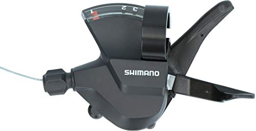 SHIMANO Unisex – Erwachsene SL-M315 Fahrradkette, schwarz, 3-Fach