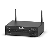 Arylic BP50 Bluetooth 5.2 aptX Musikempfänger für Heimstereoanlagen mit HDMI ARC, Phonoeingang und Free App. Bluetooth-Audioadapter mit DAC, RCA-Ausgänge für AV-Receiver oder Stereo-Vorverstärker.