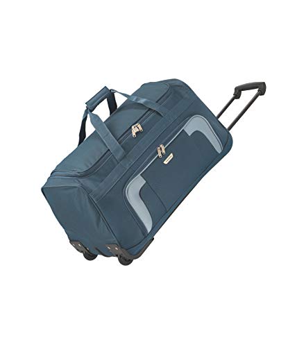 Travelite 2-Rad Trolley Reisetasche, Gepäck Serie ORLANDO: Klassische Weichgepäck Reisetasche mit Rollen im zeitlosen Design, 098481-20, 73 Liter, 2,7 kg, marine (blau)
