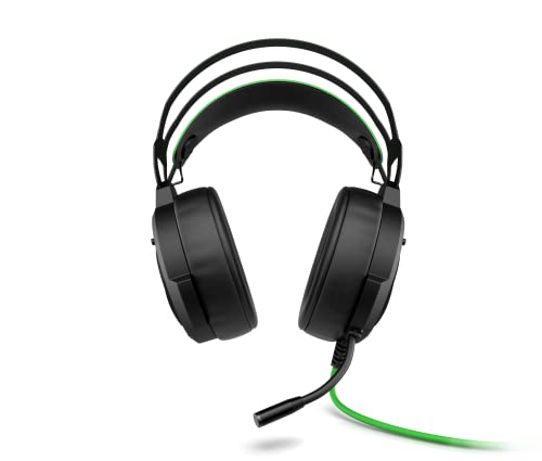 HP Pavilion 600 (4BX33AA)Gaming Headset (kabelgebunden, LED) schwarz / grün
