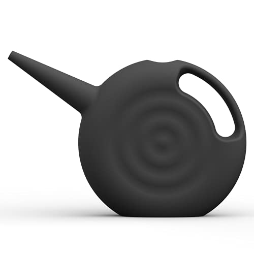 Blowmold.Design Gießkanne No.1 in Schwarz | Gießkanne 2 Liter aus Kunststoff | Giesskanne klein für Zimmerpflanzen, Wohnung und Garten