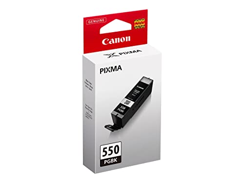 Canon PGI-550 PGBK Druckertinte - Pigment Schwarz - 15 ml für PIXMA Tintenstrahldrucker ORIGINAL