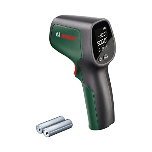 Bosch Home and Garden Infrarot Thermometer UniversalTemp (Temperaturbereich: –30 °C bis +500 °C, 2 AA-Batterien, im Karton)