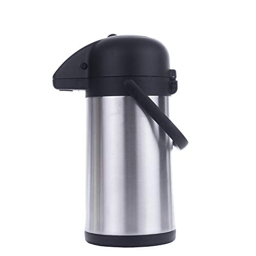 HI Airpot 2,2 L Pumpkanne Isolierkanne Thermo Kanne Kaffeekanne Camping Edelstahl