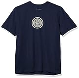 Life Is Good Herren Vintage Crusher Graphic T-Shirt, Coin Darkest Blue, Medium