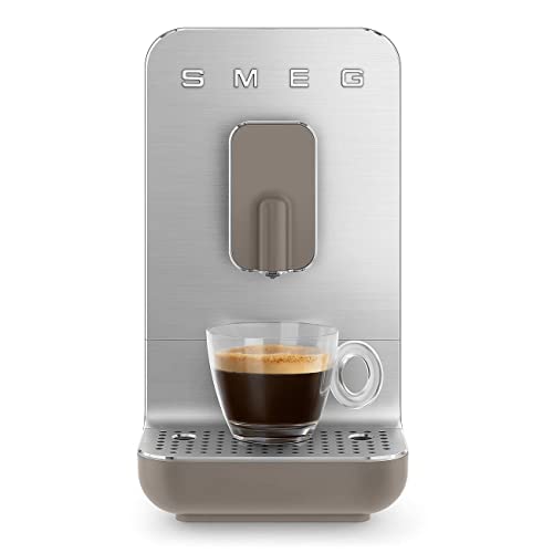 Smeg BCC01TPMEU Kompakte Kaffeevollautomat Taupe