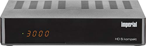 Imperial HD6i kompakt HD Sat Receiver - Smart (DVB-S2, Alexa Voice, Sat to IP, Web-Portal, PVR Read