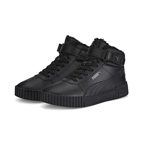 PUMA Damen Carina 2.0 Mid WTR Sneaker, Black Black-Dark Shadow, 39 EU