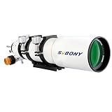 Svbony SV503 Astronomische Teleskope OTA, 80F7 Doppelt ED Professionelles Optische Tubusbaugruppen mit Dual Speed Fokussierer für Deep Sky Astrofotografie für Erwachsene