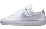 NIKE Damen WMNS Court Legacy NN Sneaker, White/Multi-Color-Football Grey-BLA, 38 EU