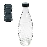 mixcover Deckel passend für SodaStream Crystal und Penguin Glasflasche Ersatzdeckel Verschluss