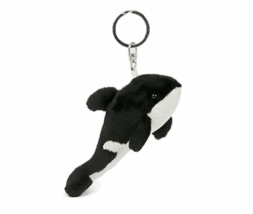 Unbekannt Schlüsselanhänger Schwertwal, aus Plüsch, Tier Tiere, Orca Wal Fische