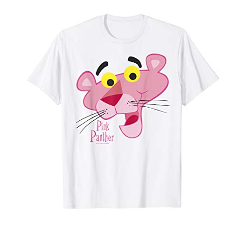 Pink Panther Face Portrait T-Shirt