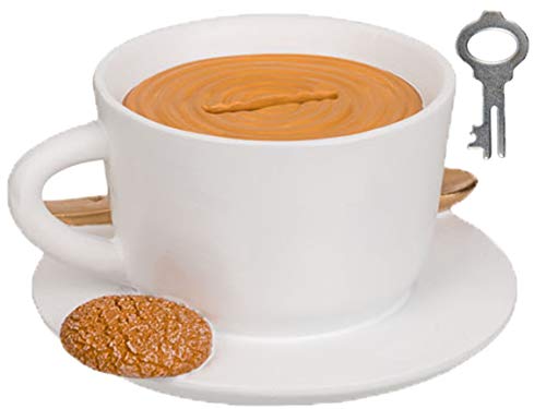 Bada Bing Spardose Kaffeetasse Kaffeekasse Ca. H 7cm x D 13cm Origineller Blickfang An Einer Theke Café oder Kaffeebar Geschenk Einweihung Für Kaffeeliebhaber 35
