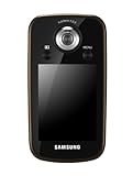 Samsung HMX-E10 High Definition Pocket-Camcorder (HD, 1920x1080 25p, 1-fach opt. Zoom, 6,85 cm (2,7 Zoll) Display) schwarz
