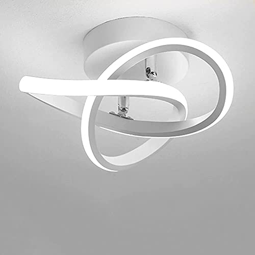 Moderne LED Deckenleuchte, 22W Modern Kreative Minimalistische Deckenlampe für Schlafzimmer Flur Wohnzimmer Korridor Aluminium-Deckenleuchten Küchenlampe Flurlampe, Weißem Licht