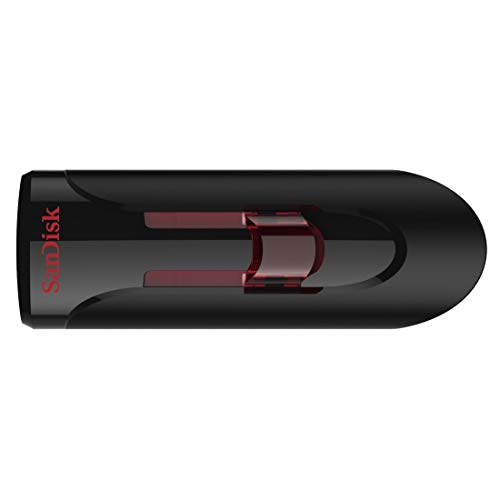 Sandisk Ufm 64GB USB Cruzer Glide 3.0 64GB USB 3.0 (3.1 Gen 1) USB-Anschluss Typ A USB-Stick - USB-Sticks (64 GB, 3.0 (3.1 Gen 1), USB-Anschluss Typ A, Dia, Schwarz, Rot)