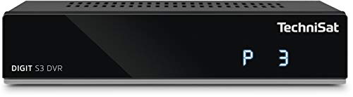 TechniSat DIGIT S3 DVR - hochwertiger digital HD Sat Receiver (HDTV, DVB-S/S2, PVR Aufnahmefunktion, Timeshift, HDMI, USB, vorinstallierte Programmlisten, Unicable tauglich) schwarz