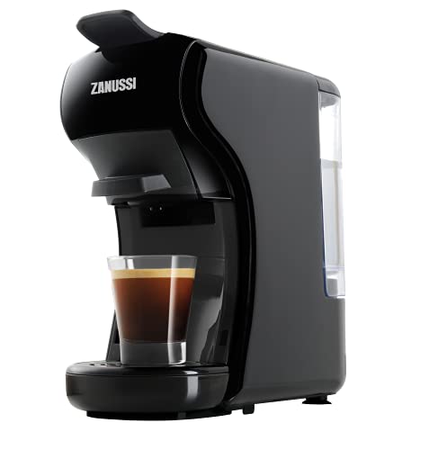 Zanussi - CKZ39 - Espresso-Kapselmaschine, Pads und gemahlenen Kaffee - 4-in-1 Multi-Systeme - Schwarz