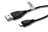 vhbw USB Datenkabel kompatibel mit Doro Primo 215, 305, 365, 401, 405, 406, 413 ersetzt CA-101