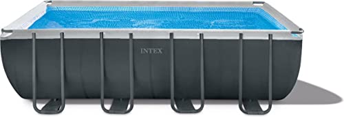 Intex Schwimmbadrahmen-Set Ultra Quadra, 549 x 274 x 132 cm, XTR 26356