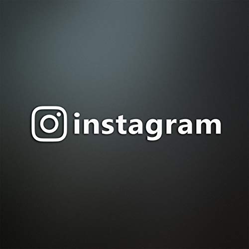 Instagram Aufkleber personalisiert - Wunschname, Auto, Tuning, JDM, Motorrad, Laptop