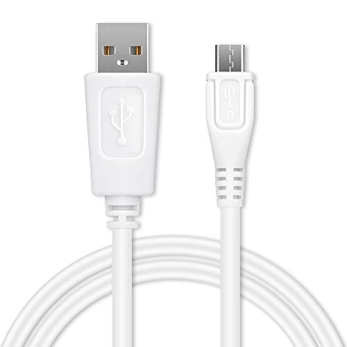 CELLONIC® USB Kabel 1m kompatibel mit Sony Xperia M4 Aqua/Tipo / Z5 / Z3 / Z2 / Z1 / Compact/Premium/X/XA / M2 / E3 / E4 / E5 Ladekabel Micro USB auf USB A 2.0 Datenkabel 1A weiß PVC