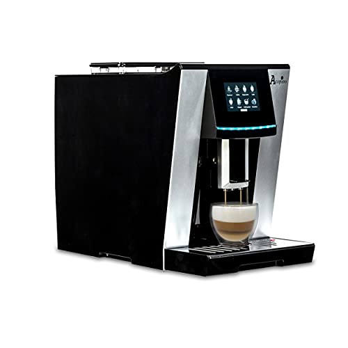 Acopino Vittoria One Touch Kaffeevollautomat und Espressomaschine mit Milchsystem,Cappuccino und Espresso auf Knopfdruck farbiges Touch Display