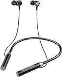 adspow Bluetooth Kopfhörer,Kabellos Bluetooth 5.0 Sport kopfhörer,Wasserdichter nackenbügel kopfhörer,mit magnetischen Ohrstöpseln und Mikrofon,für Joggen,Workout