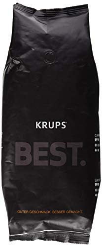KRUPS Kaffeebohnen „BEST CREMA“ ZES800 | aus 70% Arabica und 30% Robusta | schonend geröstet | für Cappuccino Latte Macchiato Espresso und Kaffee