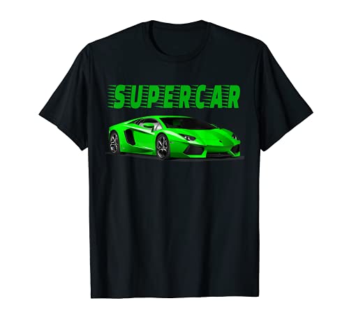 Supercar, Sportwagen, Muskelauto und Rennauto T-Shirts T-Shirt
