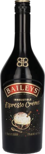 Baileys Espresso Crème | Original Irish Cream Likör | Das bekannte Rezept mit köstlich neuem Geschmack | Garantierter Genußerfolg auf Eis oder im Cocktail | 17% vol | 700ml Einzelflasche